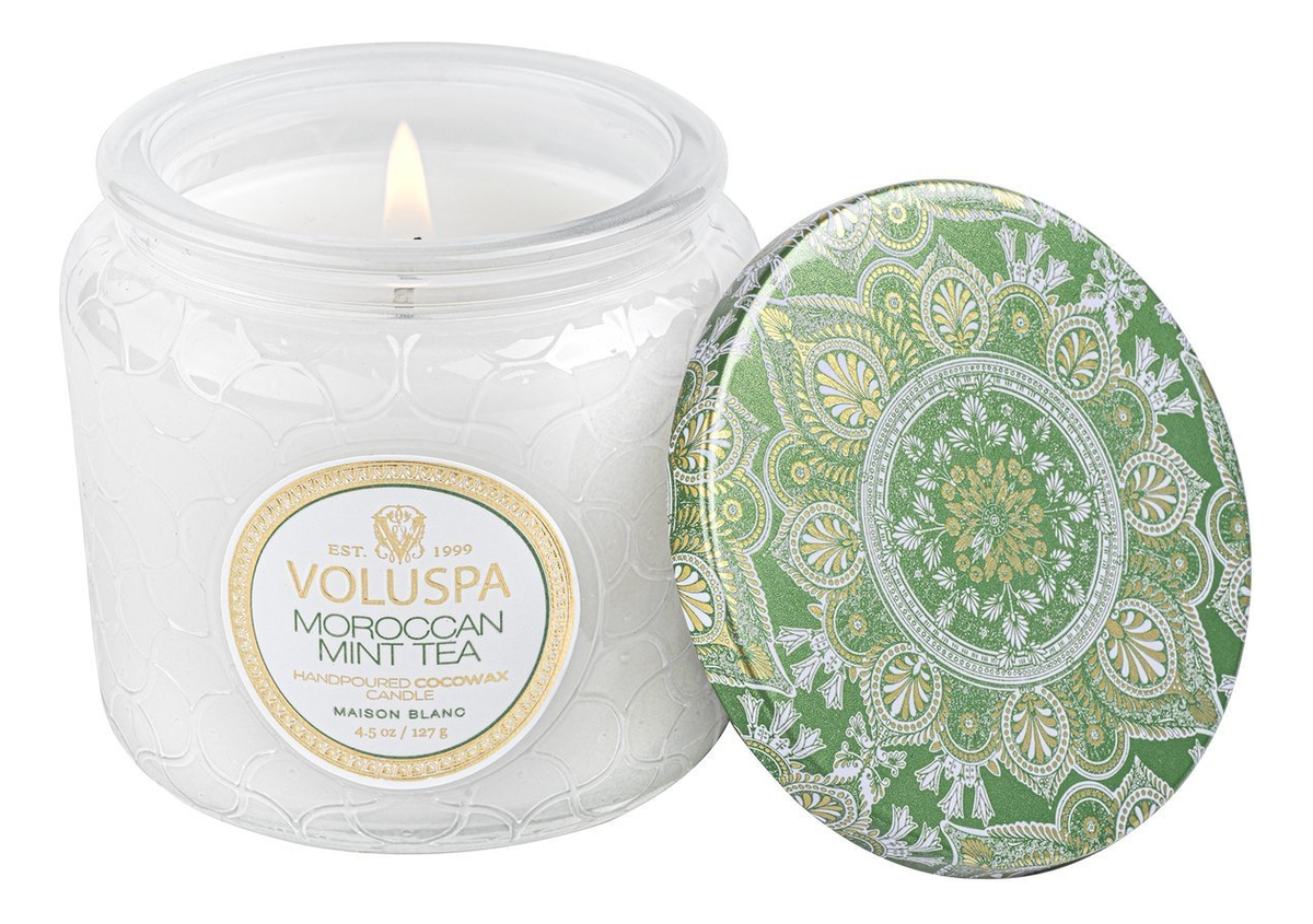 

VOLUSPA Ароматическая свеча Moroccan Mint Tea (марокканский мятный чай), 382800