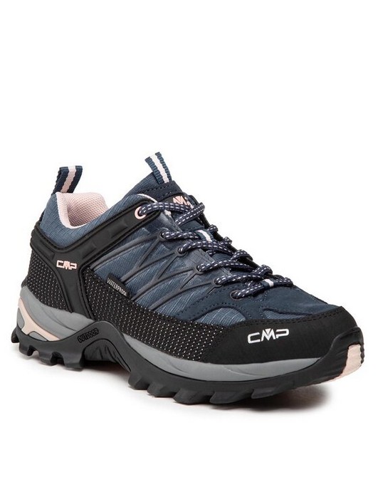 

Кроссовки женские CMP Rigel Low Wmn Trekking Shoe Wp 3Q54456 синие 37 EU, Синий, Rigel Low Wmn Trekking Shoe Wp 3Q54456