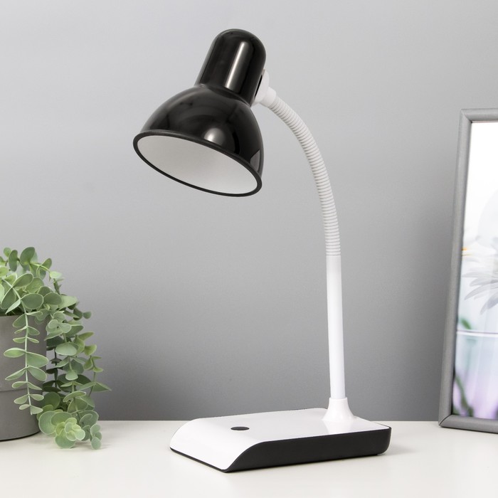 

Настольная лампа Джуниор E27 40Вт черный 16,5х13х44 см