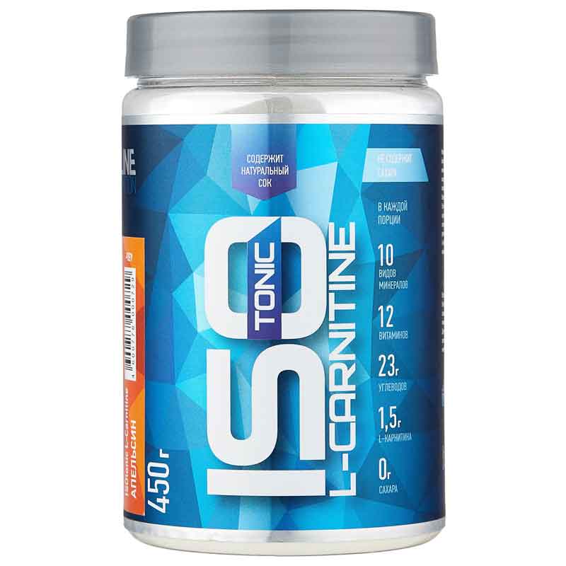 Изотоник R-Line ISOtonic L-Carnitine 450 грамм апельсин