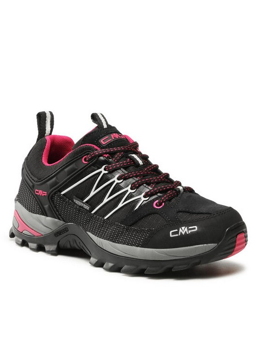 

Кроссовки женские CMP Rigel Low Wmn Trekking Shoes Wp 3Q54456 черные 38 EU, Черный, Rigel Low Wmn Trekking Shoes Wp 3Q54456