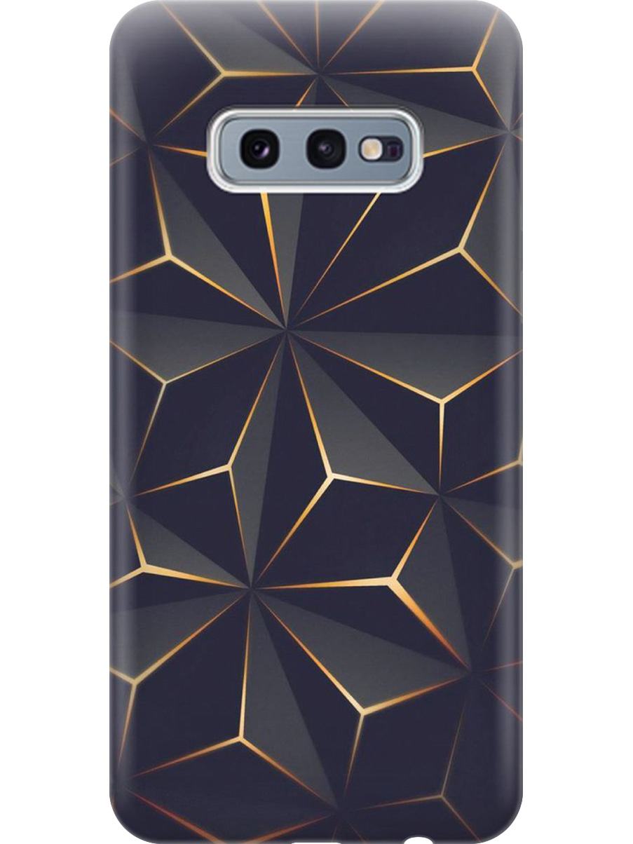 

Силиконовый чехол на Samsung Galaxy S10e с принтом "Графитовый узор", Прозрачный;оранжевый;черный, 720461231