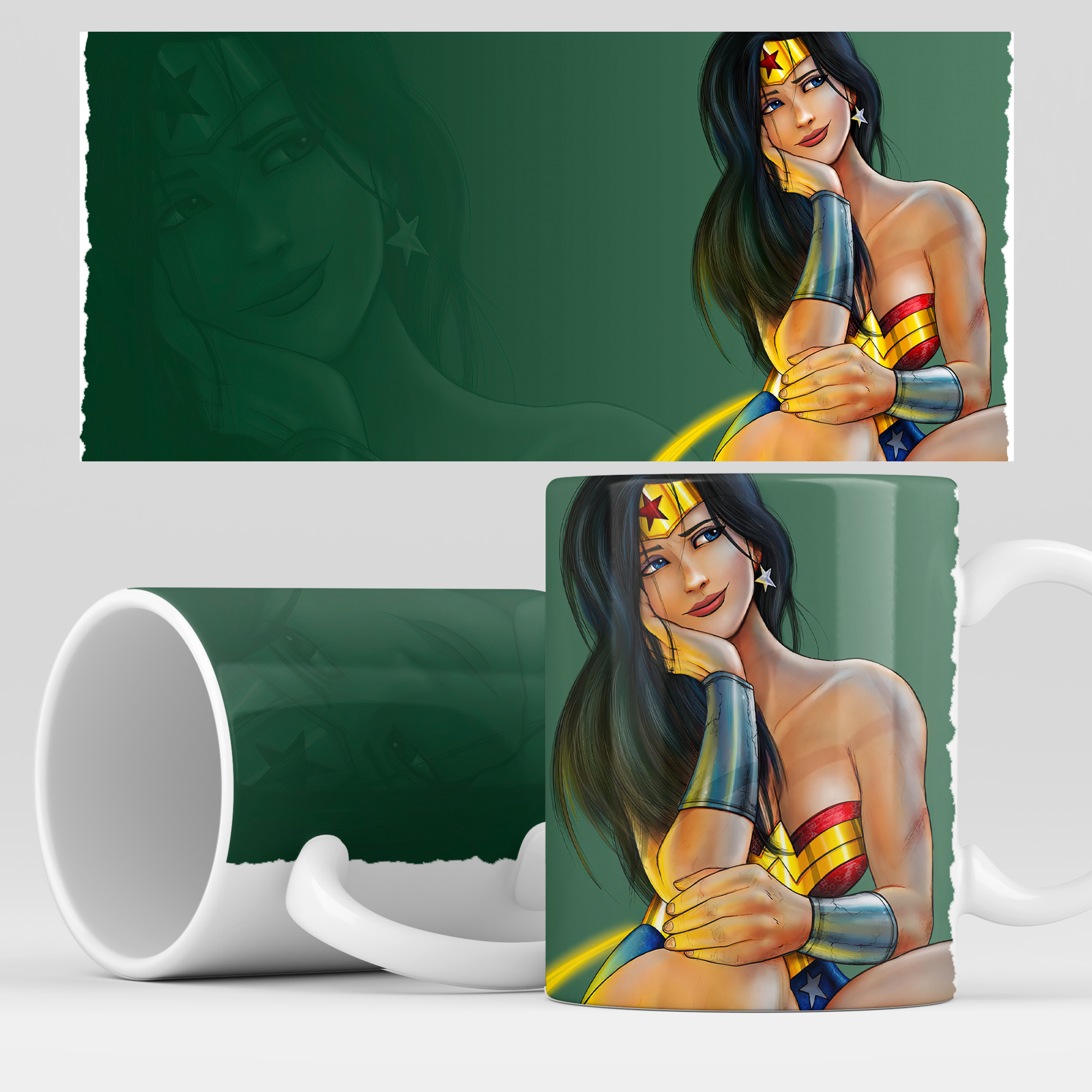 

Кружка RocketCup с принтом "Чудо Женщина", WonderWoman05