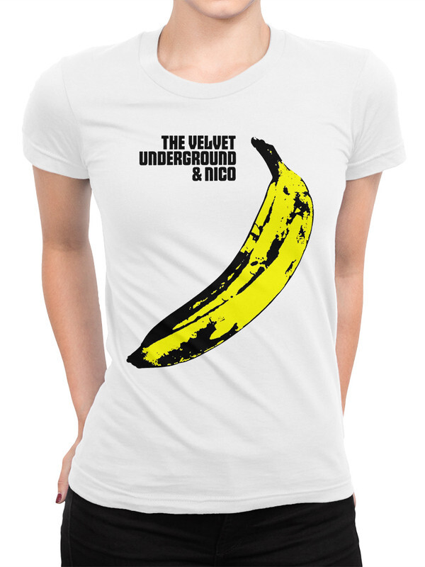 

Футболка женская DreamShirts Studio The Velvet Underground 412-velvet-1 белая 2XL, Белый, The Velvet Underground 412-velvet-1