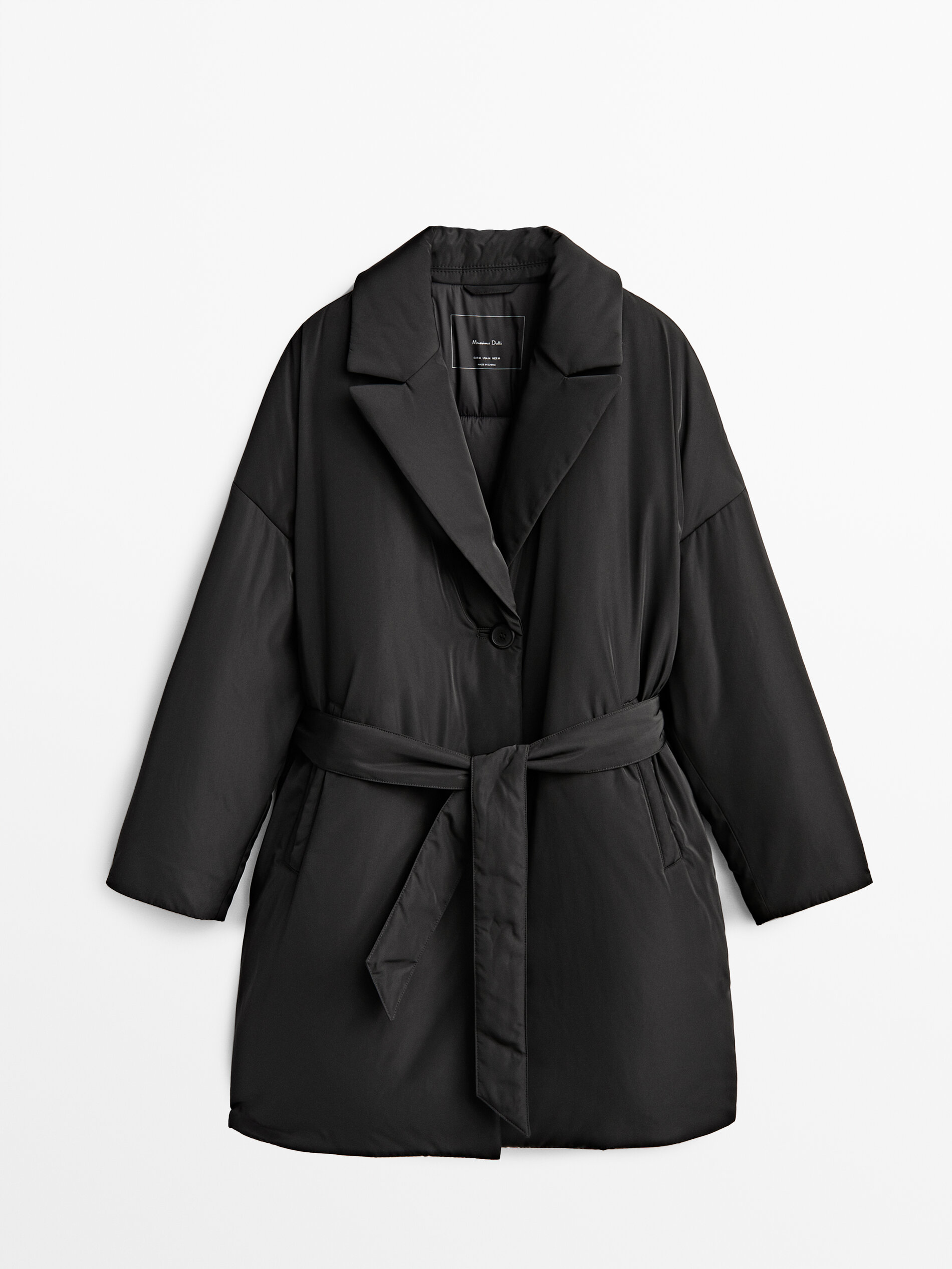 

Куртка женская Massimo Dutti 06715677800 черная L, 06715677800