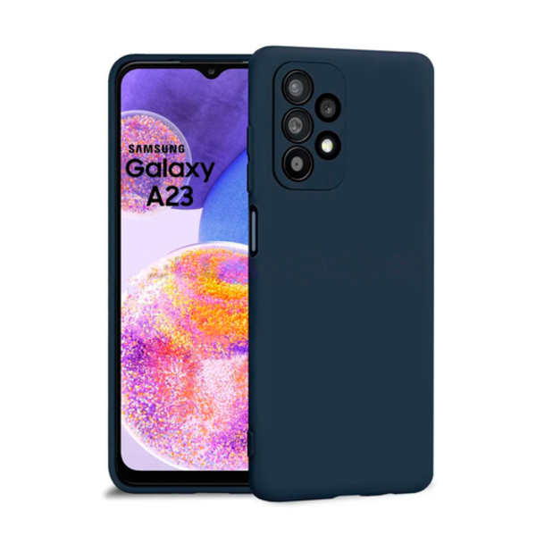 

Чехол BoraSCO Microfiber Case для Samsung Galaxy A23 синий