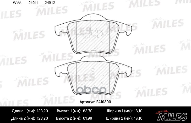 

Колодки Тормозные Вольво/Volvo Xc90 2.4-4.4 02- Задние Lowmetallic Miles арт. E410300