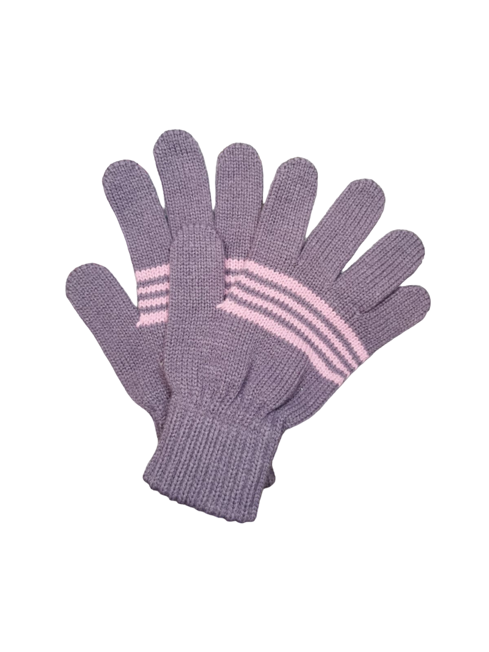Перчатки детские Поляярик TG-121 фиолетовый, 15