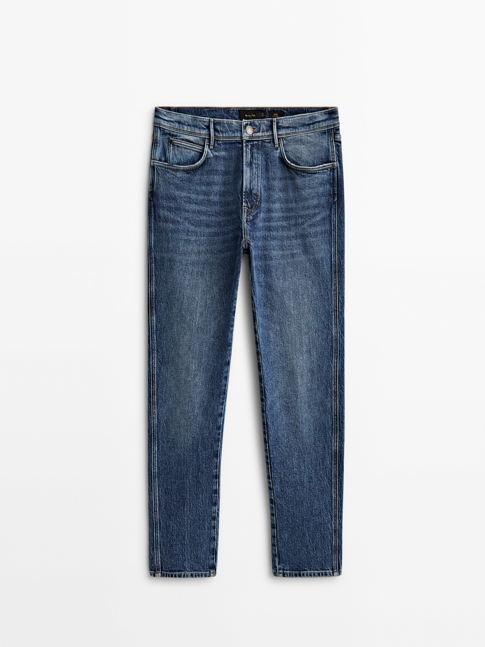 

Джинсы мужские Massimo Dutti 00064044405 синие 38, 00064044405