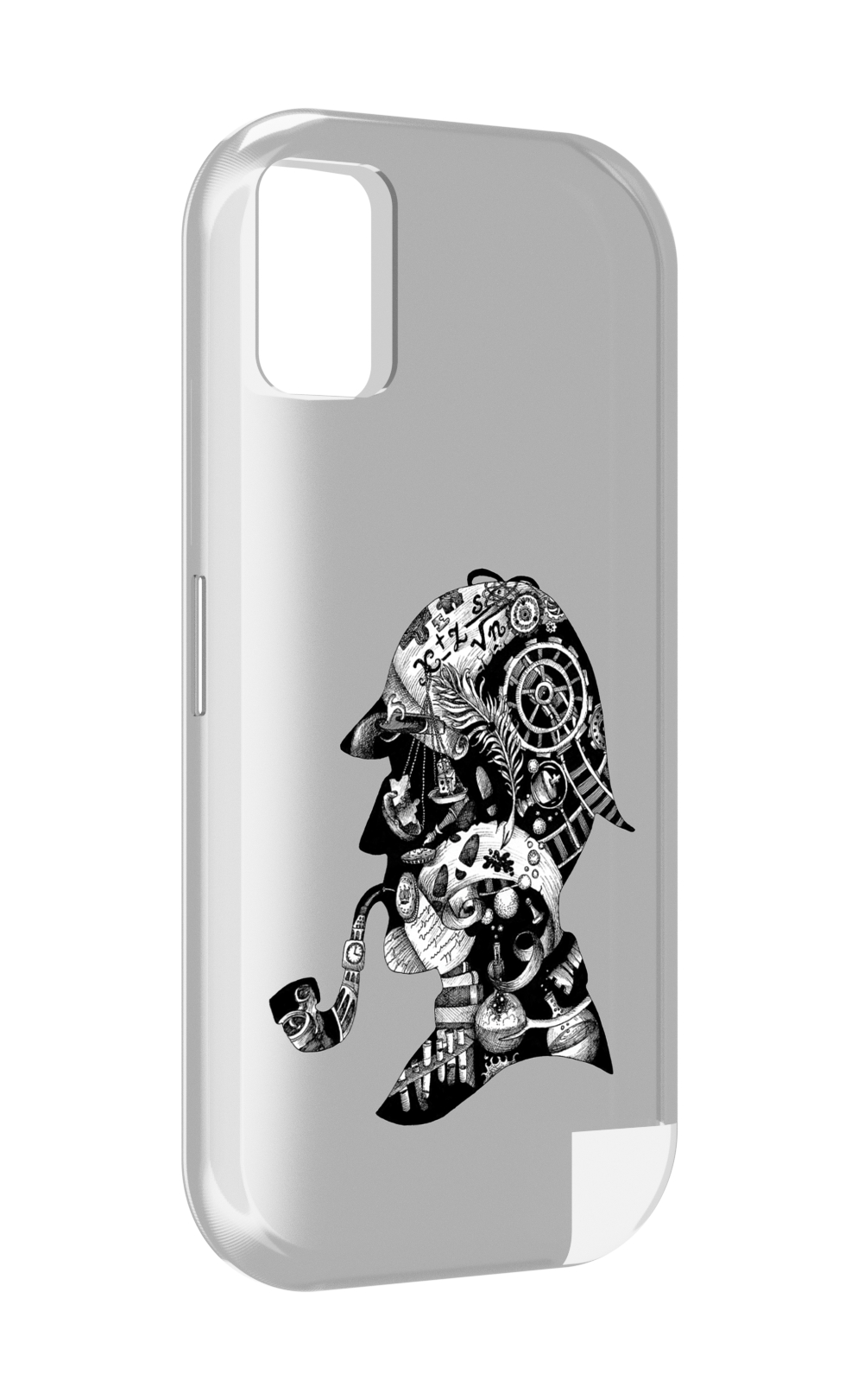 

Чехол MyPads мужчина с трубкой абстракция для UMIDIGI A11, Прозрачный, Tocco