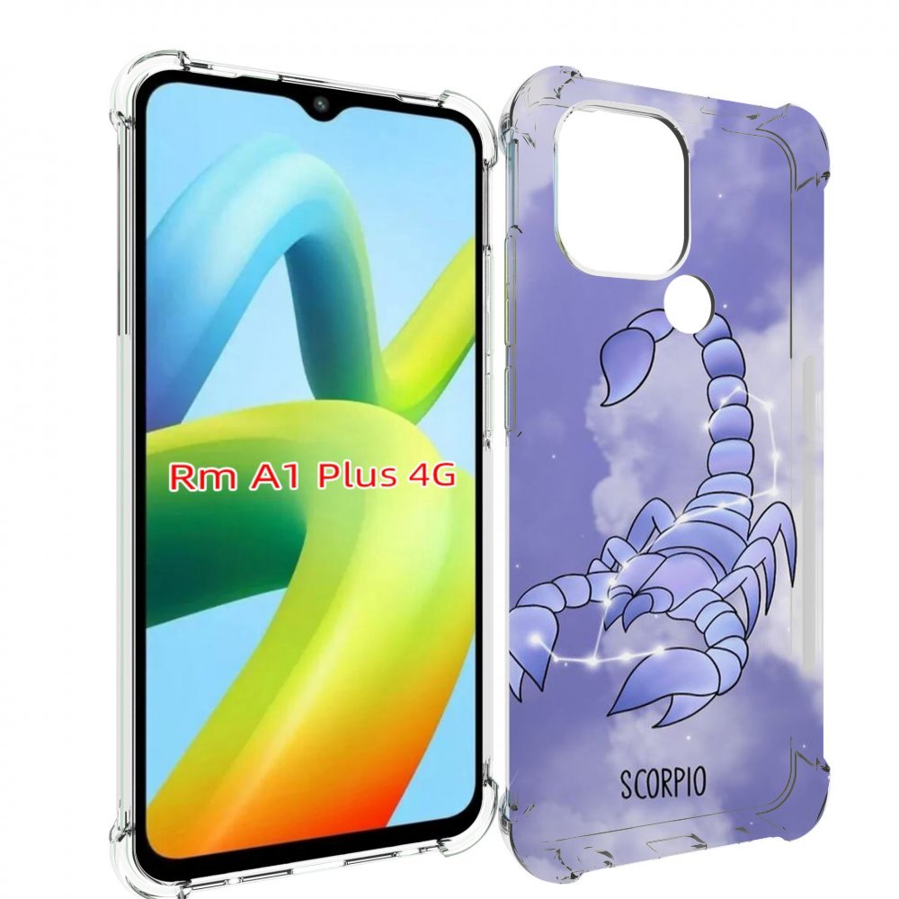 

Чехол MyPads знак зодиака скорпион 2 для Xiaomi Redmi A1 Plus +, Прозрачный, Tocco