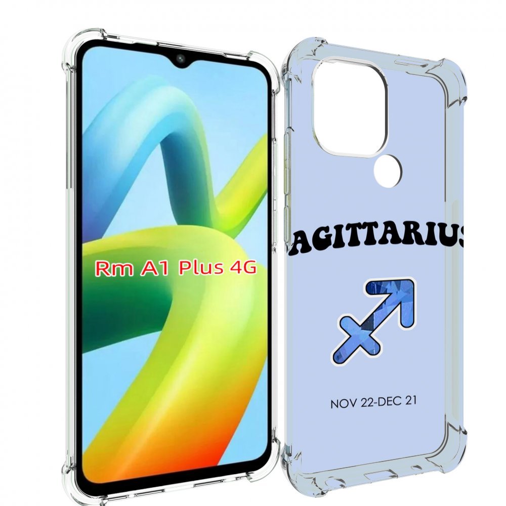 

Чехол MyPads знак зодиака стрелец 1 для Xiaomi Redmi A1 Plus +, Прозрачный, Tocco