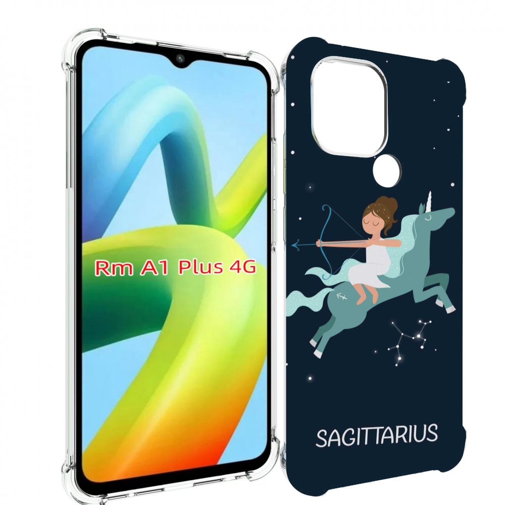 

Чехол MyPads знак зодиака стрелец 5 для Xiaomi Redmi A1 Plus +, Прозрачный, Tocco