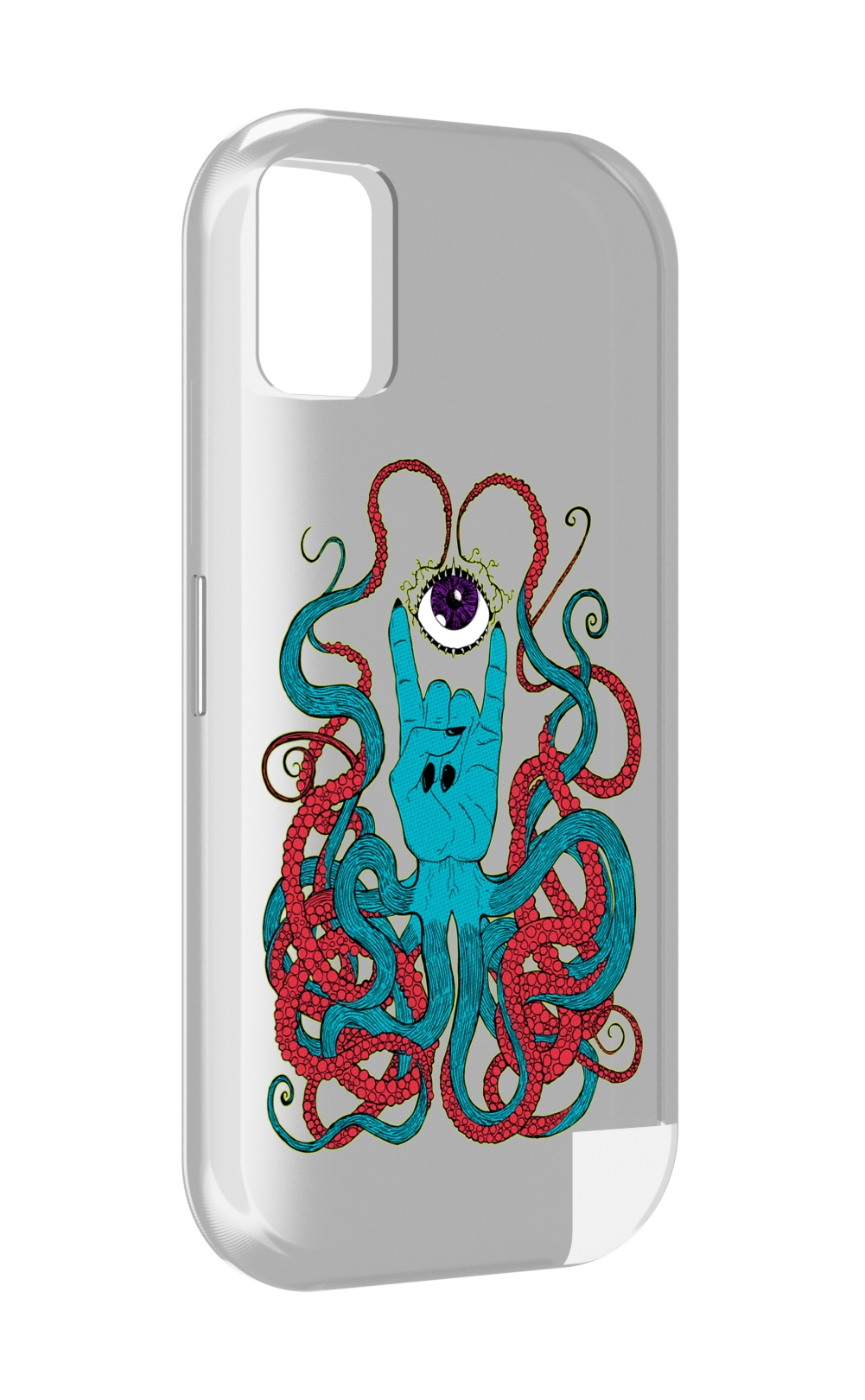 

Чехол MyPads осьминог-рука абстракция для UMIDIGI A11, Прозрачный, Tocco