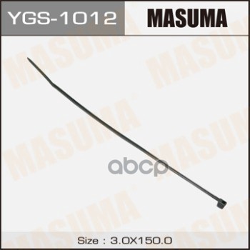 Хомут Пластиковый 3,0 X 150 Черный Masuma Masuma арт. YGS-1012