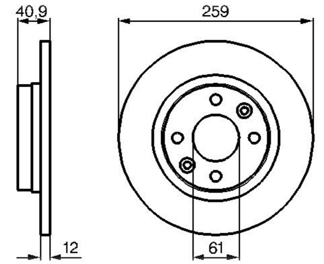 

AP R1015P Диск тормозной 1шт