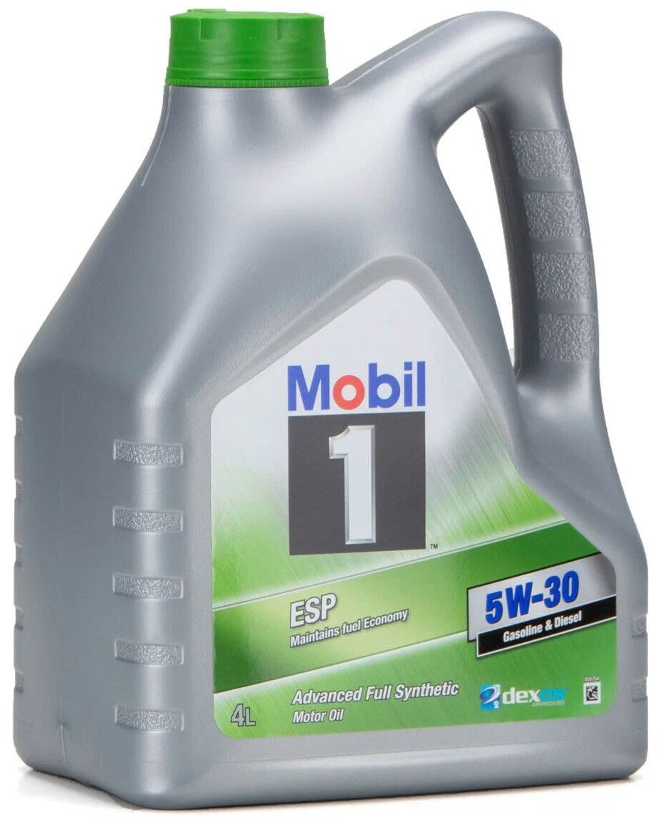 

Моторное масло Mobil синтетическое 1 ESP 5W30 4л