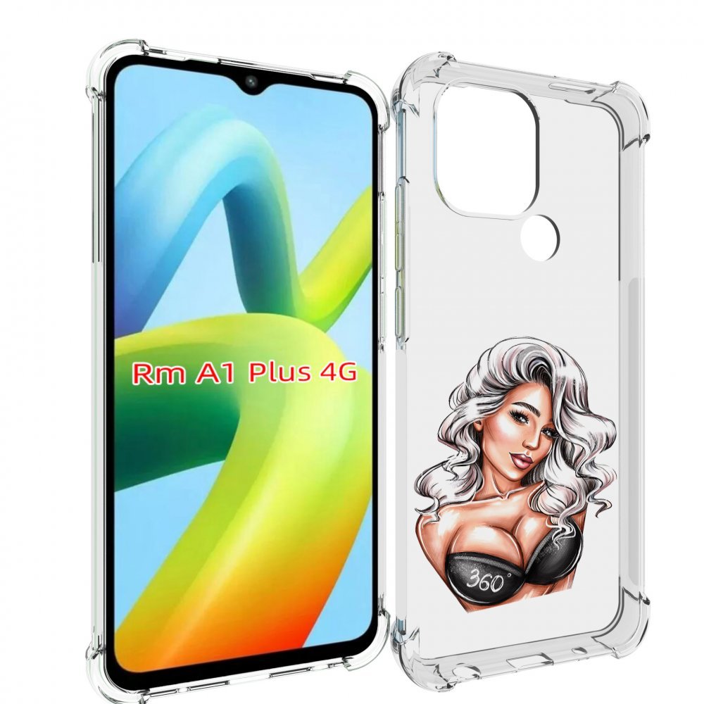 

Чехол MyPads ивлеева-рисунок женский для Xiaomi Redmi A1 Plus +, Прозрачный, Tocco
