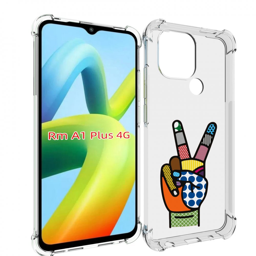 

Чехол MyPads йоу пальчики для Xiaomi Redmi A1 Plus +, Прозрачный, Tocco