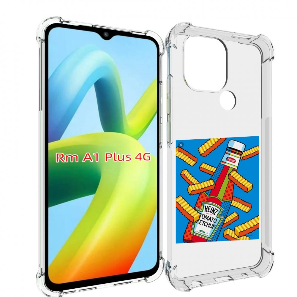 

Чехол MyPads картошка с соусом для Xiaomi Redmi A1 Plus +, Прозрачный, Tocco