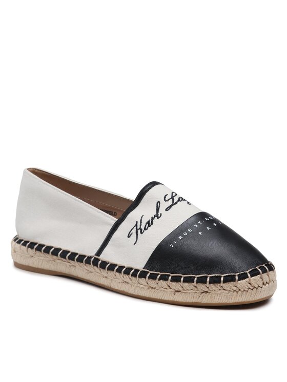 

Эспадрильи KL80123 KARL LAGERFELD бежевый 40 EU, Белый, KL80123