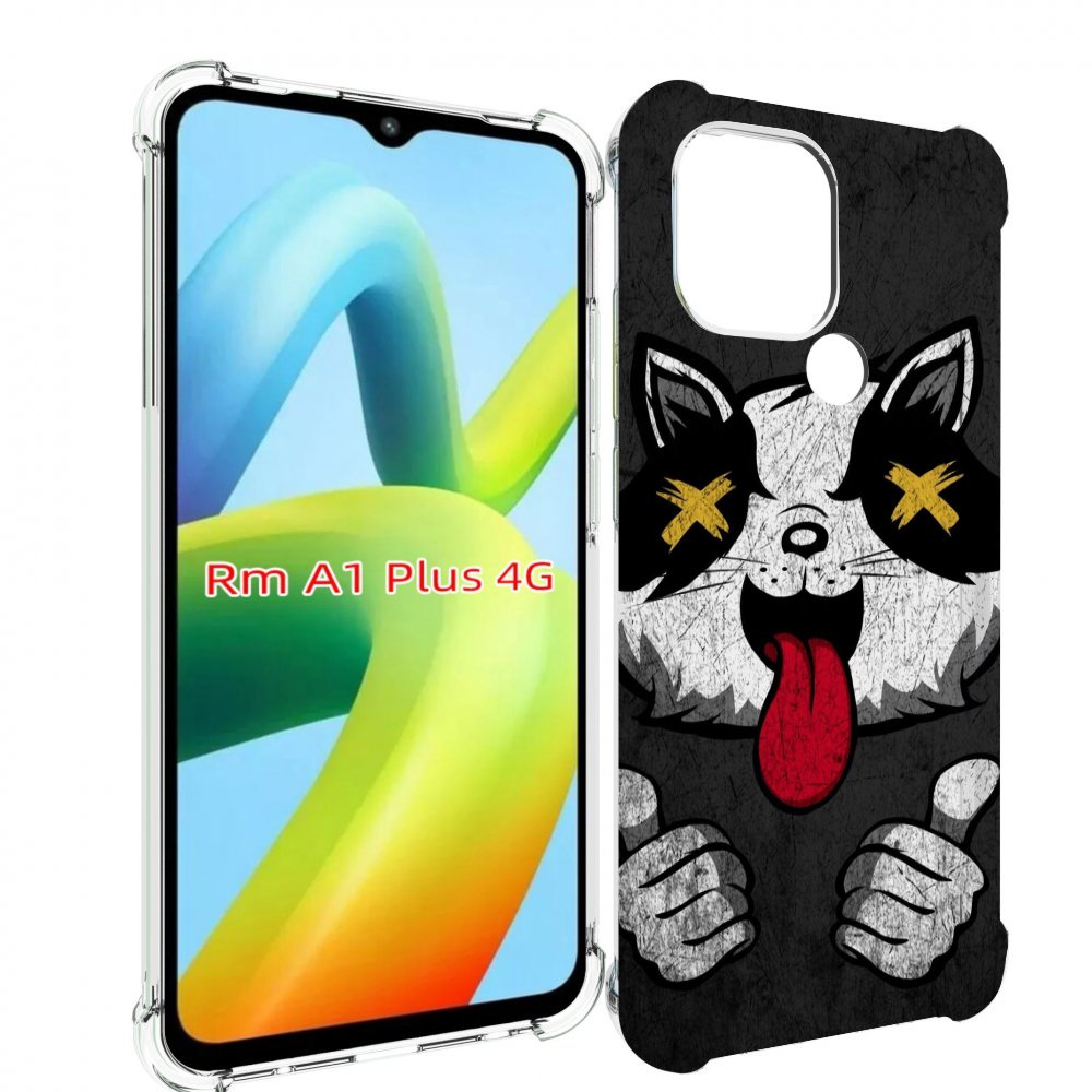 

Чехол MyPads классный зверек для Xiaomi Redmi A1 Plus +, Прозрачный, Tocco