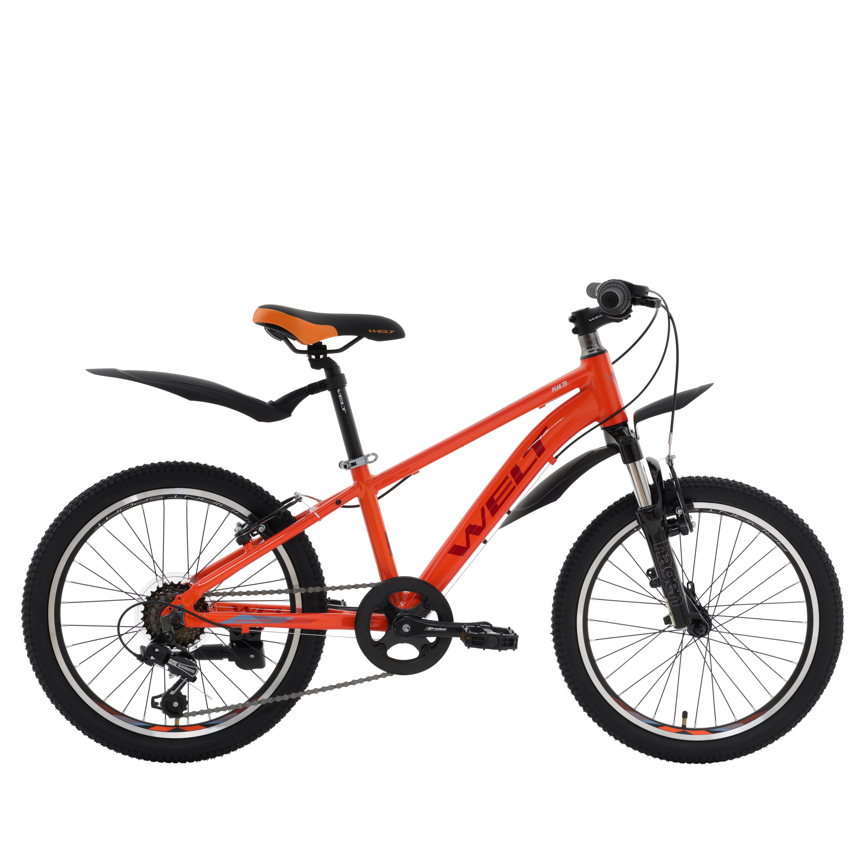 Велосипед Welt Peak 20 2023 Orange Дюйм11 2999100₽