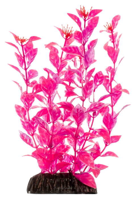 Искусственное растение для аквариума Laguna Aqua Людвигия ярко-розовая 300 мм