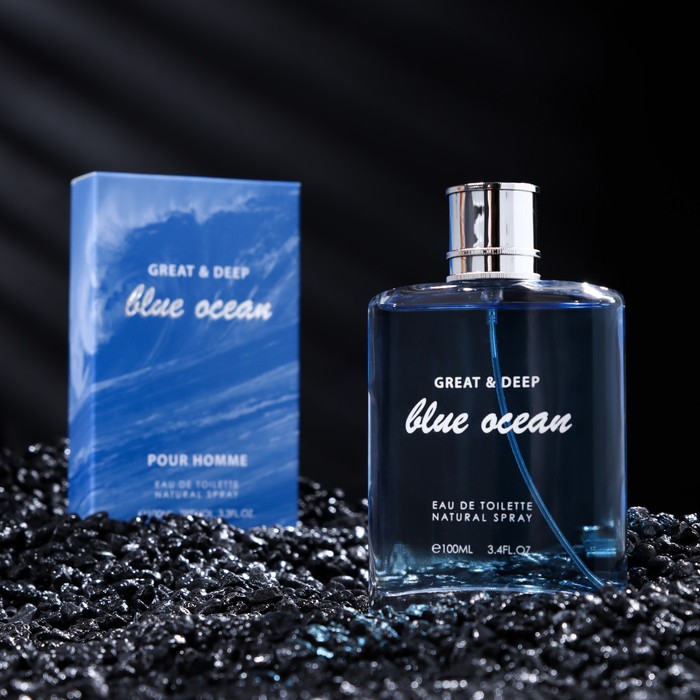 

Туалетная вода мужская BLUE OCEAN, 100 мл
