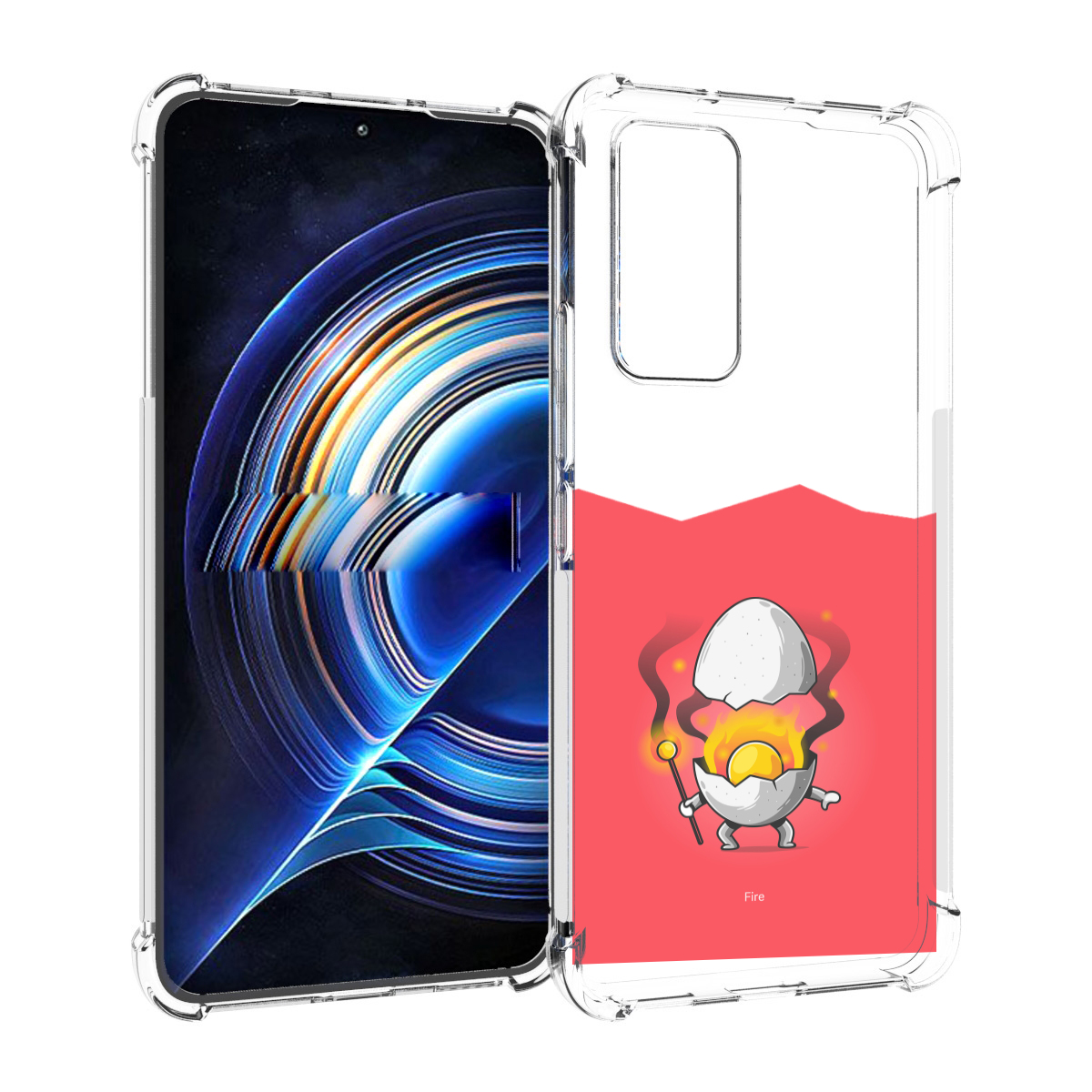 

Чехол MyPads горелое яйцо для Tecno Camon 19 Neo, Прозрачный, Tocco