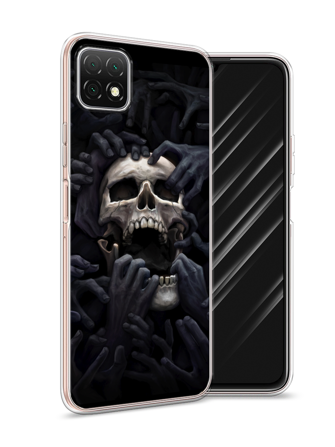 

Чехол Awog на Wiko T3 "Череп 29", Разноцветный