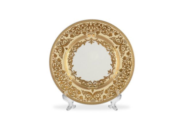 

Набор тарелок 28,5 см Natalia creme gold 6 шт, 49817-02
