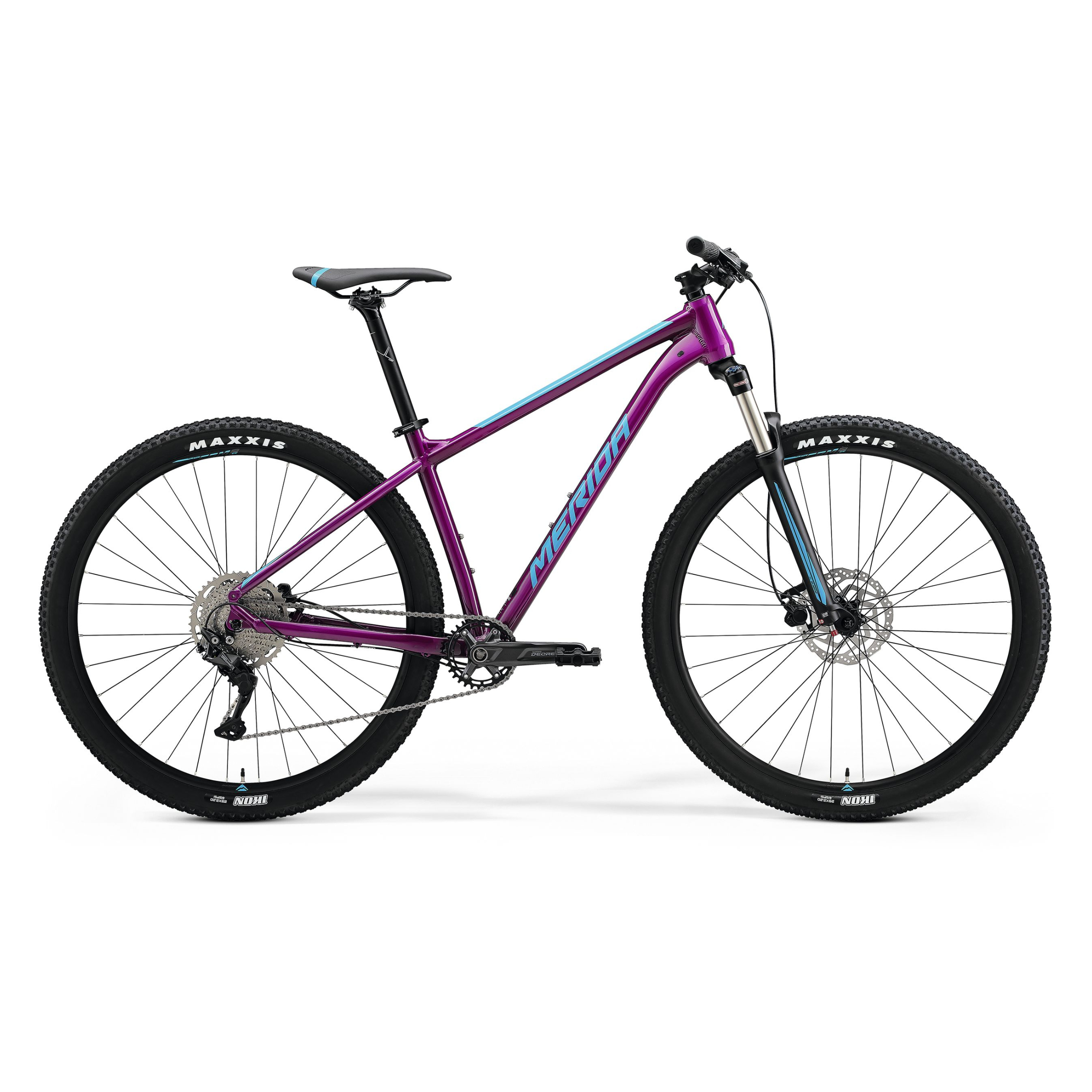Велосипед Merida Big Nine 200 XL-20, фиолетовый с чёрным