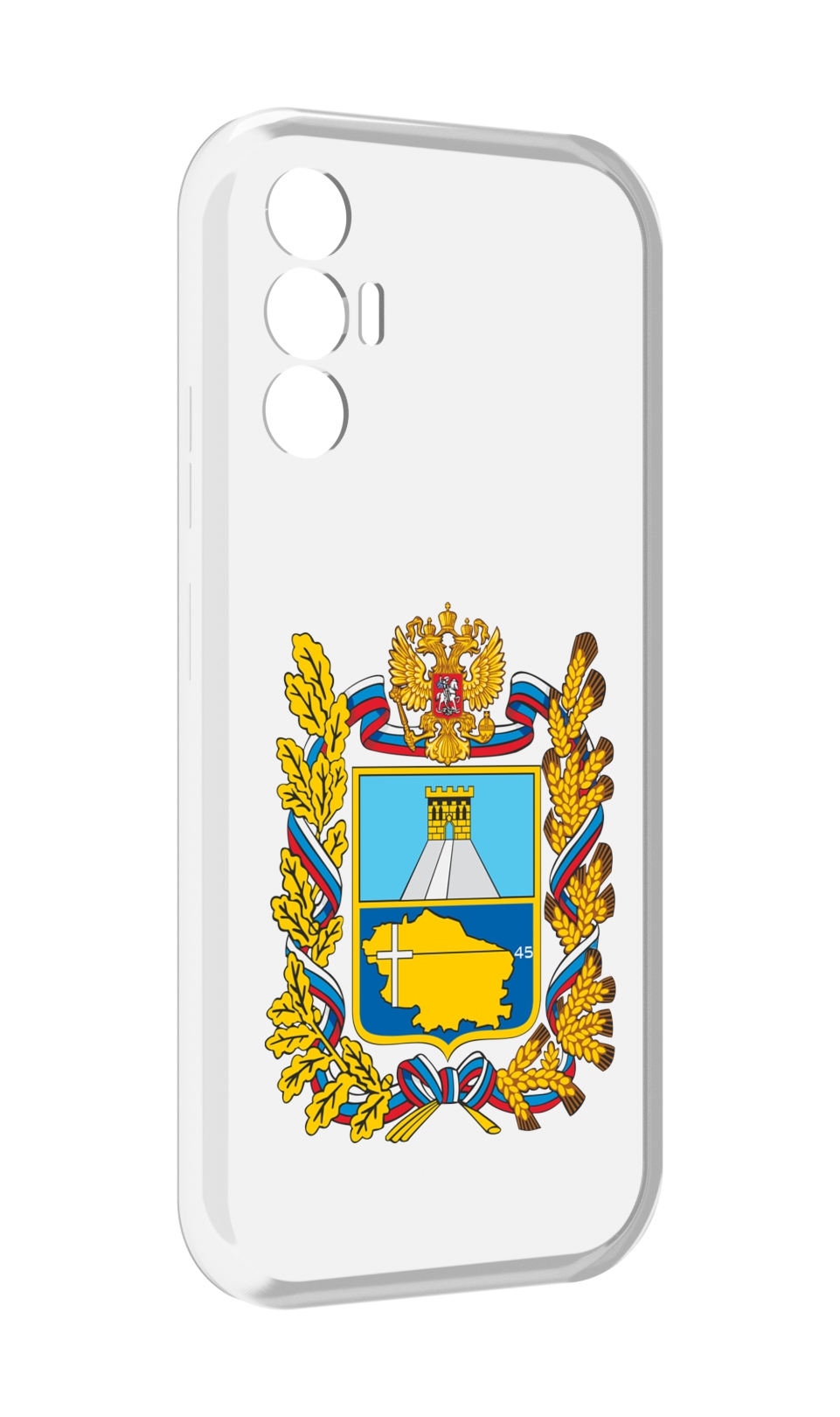 

Чехол MyPads герб-ставропольскии-краи для Tecno Pova 3, Прозрачный, Tocco