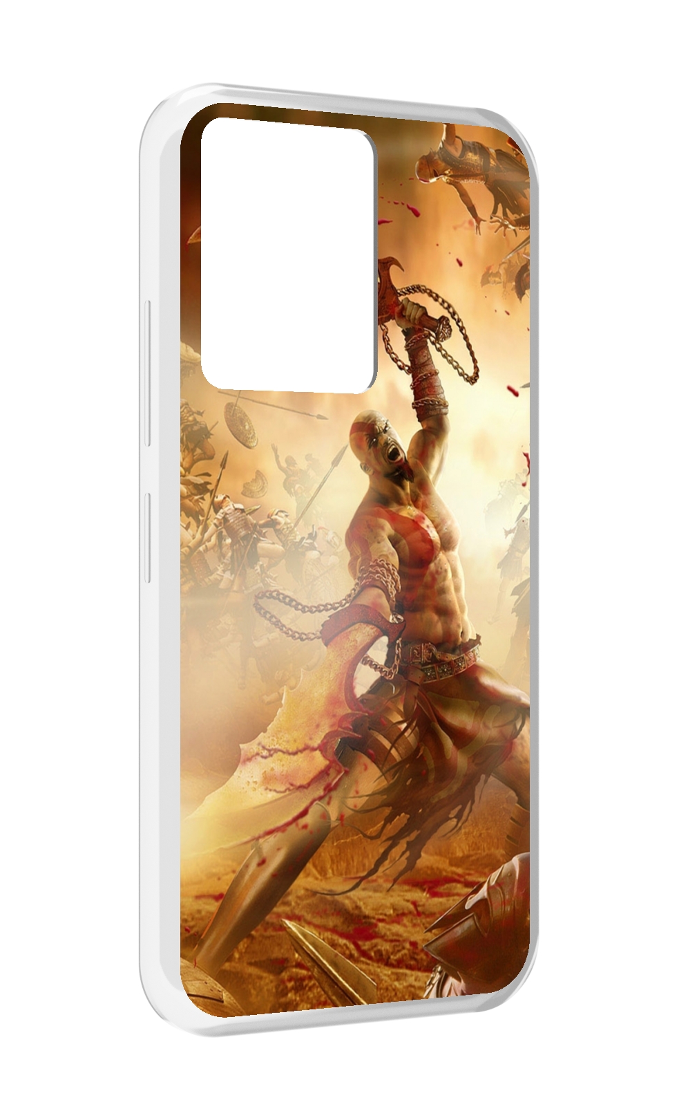 

Чехол MyPads God Of War III для Infinix Note 12 5G X671 / Note 12 Pro 5G, Прозрачный, Tocco