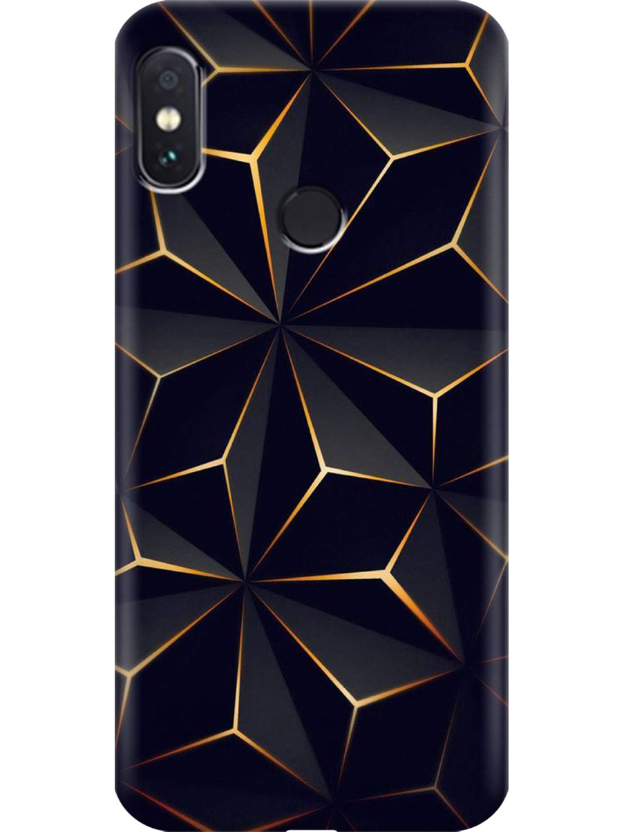 

Силиконовый чехол на Xiaomi Redmi Note 5 / Note 5 Pro с принтом "Графитовый узор", Прозрачный;оранжевый;черный, 717568731