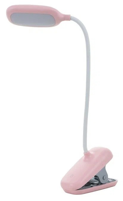 

Настольная лампа сенсорная 16762/1 LED 3Вт 3000-6000К USB АКБ розовый 12х6х46 см