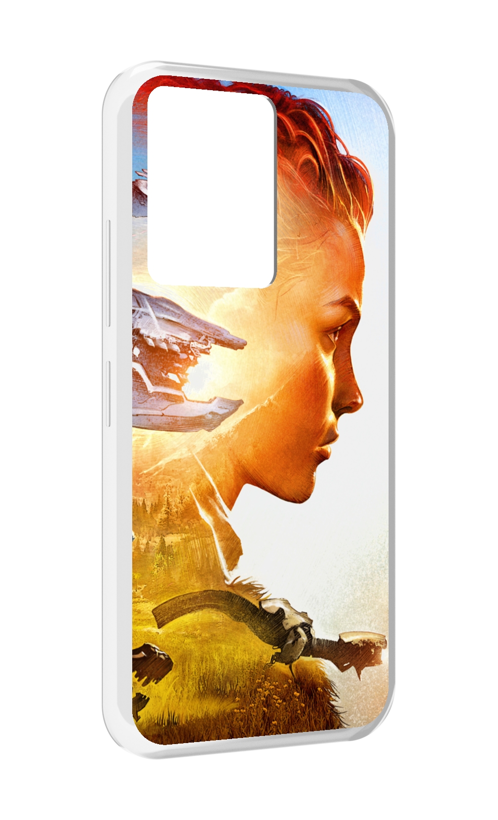 

Чехол MyPads Horizon Zero Dawn art для Infinix Note 12 5G X671 / Note 12 Pro 5G, Прозрачный, Tocco
