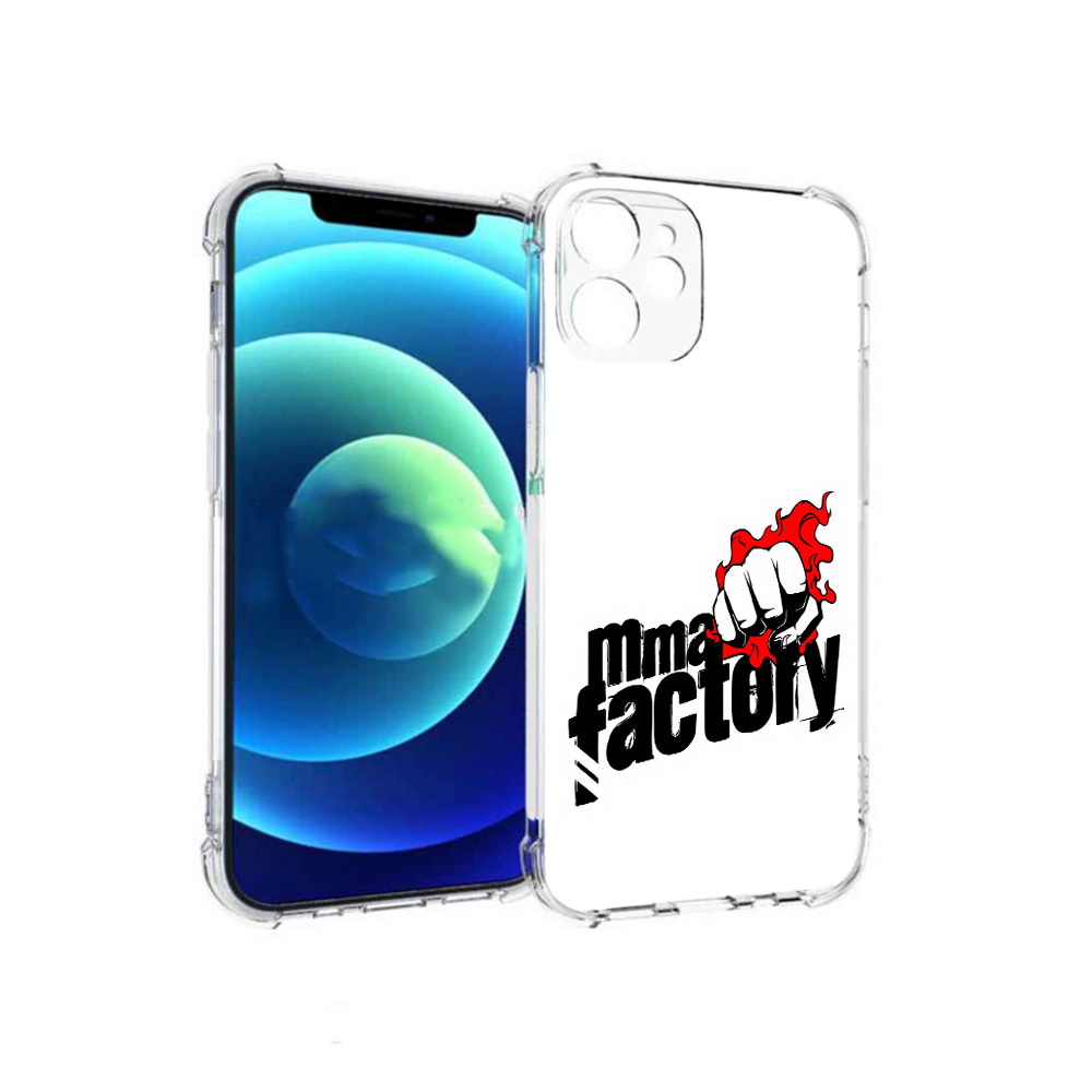 

Чехол MyPads Tocco для Apple iPhone 12 mini Единоборства ММА (PT157566.610.74), Прозрачный, Tocco