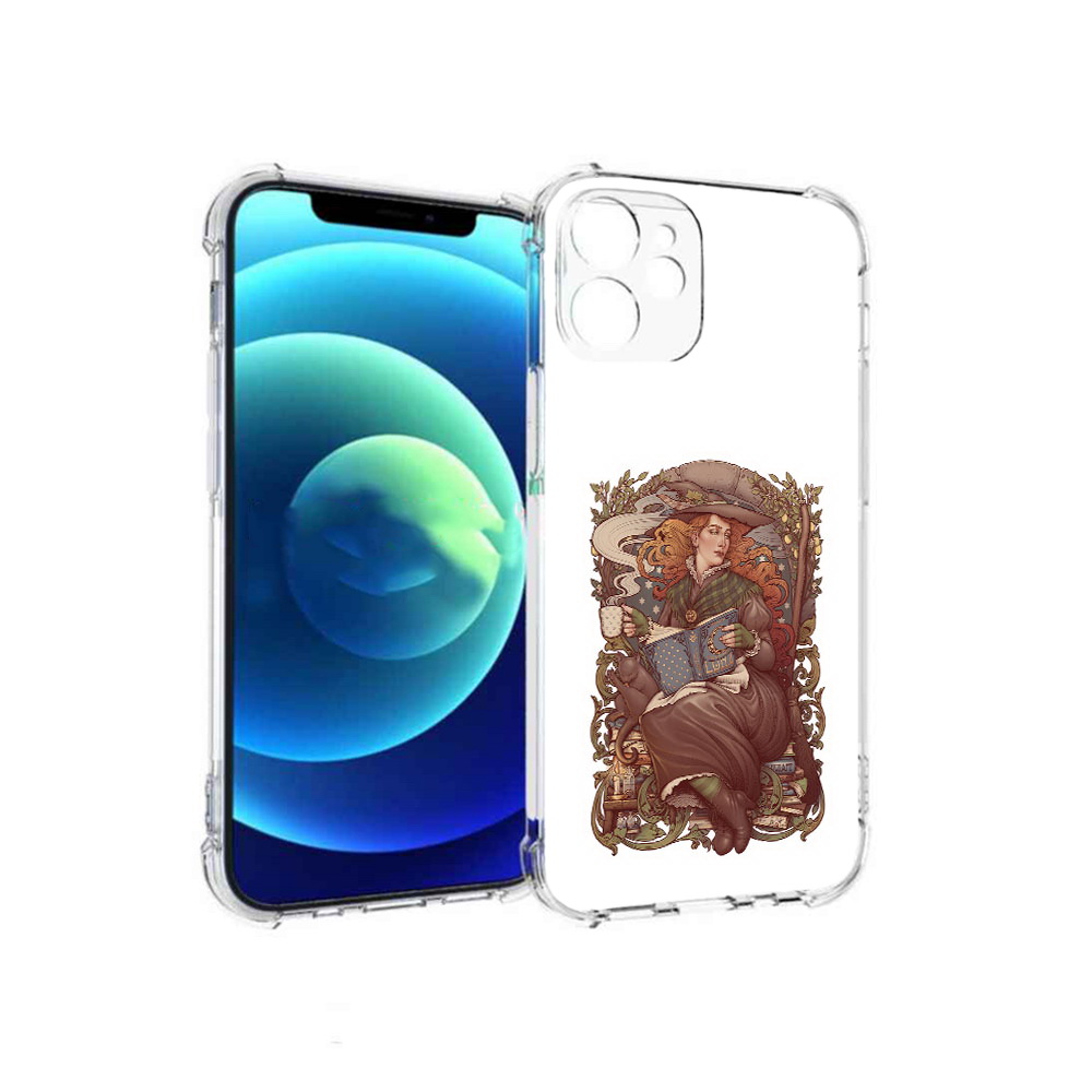 

Чехол MyPads Tocco для Apple iPhone 12 mini Женские_126 (PT157566.610.81), Прозрачный, Tocco