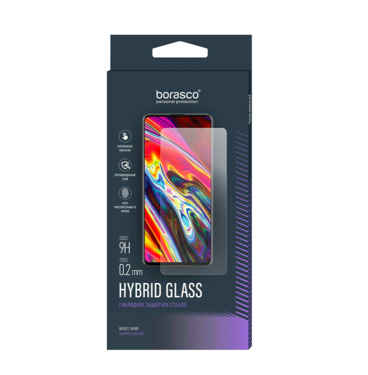 Защитное стекло BoraSCO Hybrid Glass для Xiaomi Mi Pad 2, Borasco