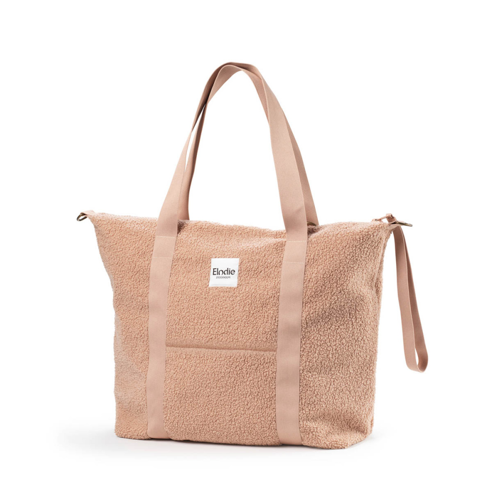 Сумка для мамы Elodie Soft Shell Pink Bouclе elodie сумка changing bag quilted