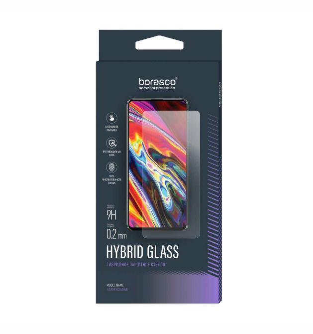 

Защитное стекло BoraSCO Hybrid Glass для Realme 9 Pro глянец