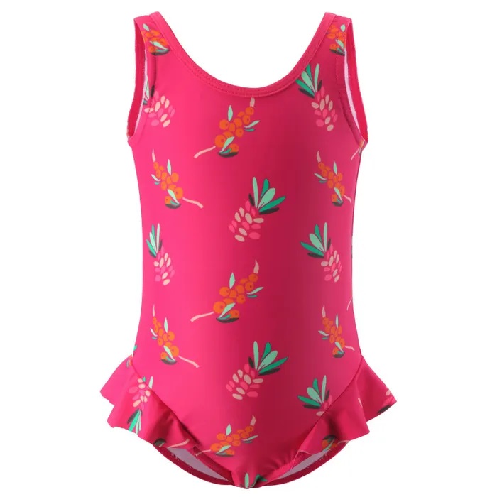 Купальник слитный детский Reima Swimsuit, розовый, 86