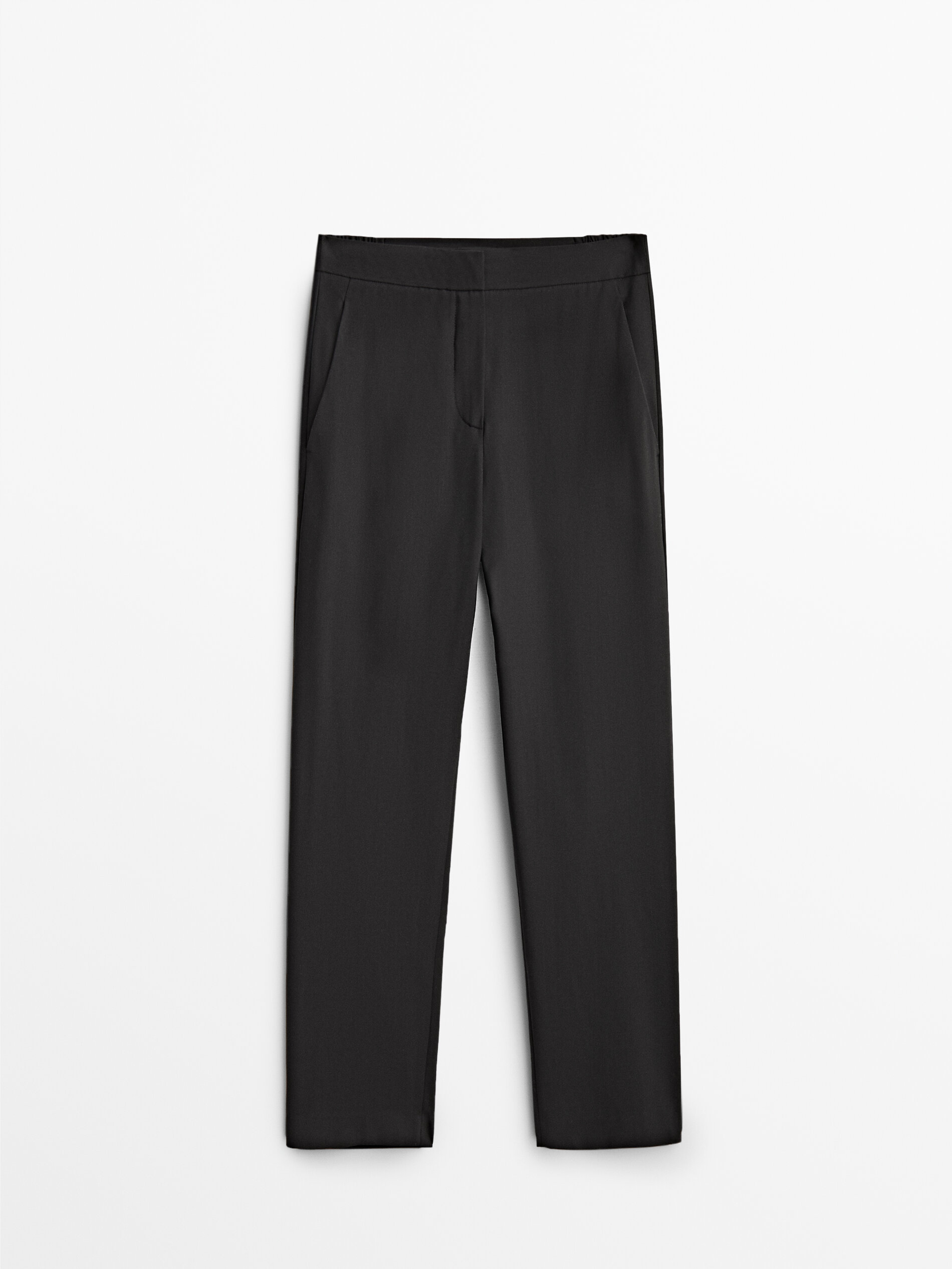 

Брюки женские Massimo Dutti 05012512800 черные 36, 05012512800