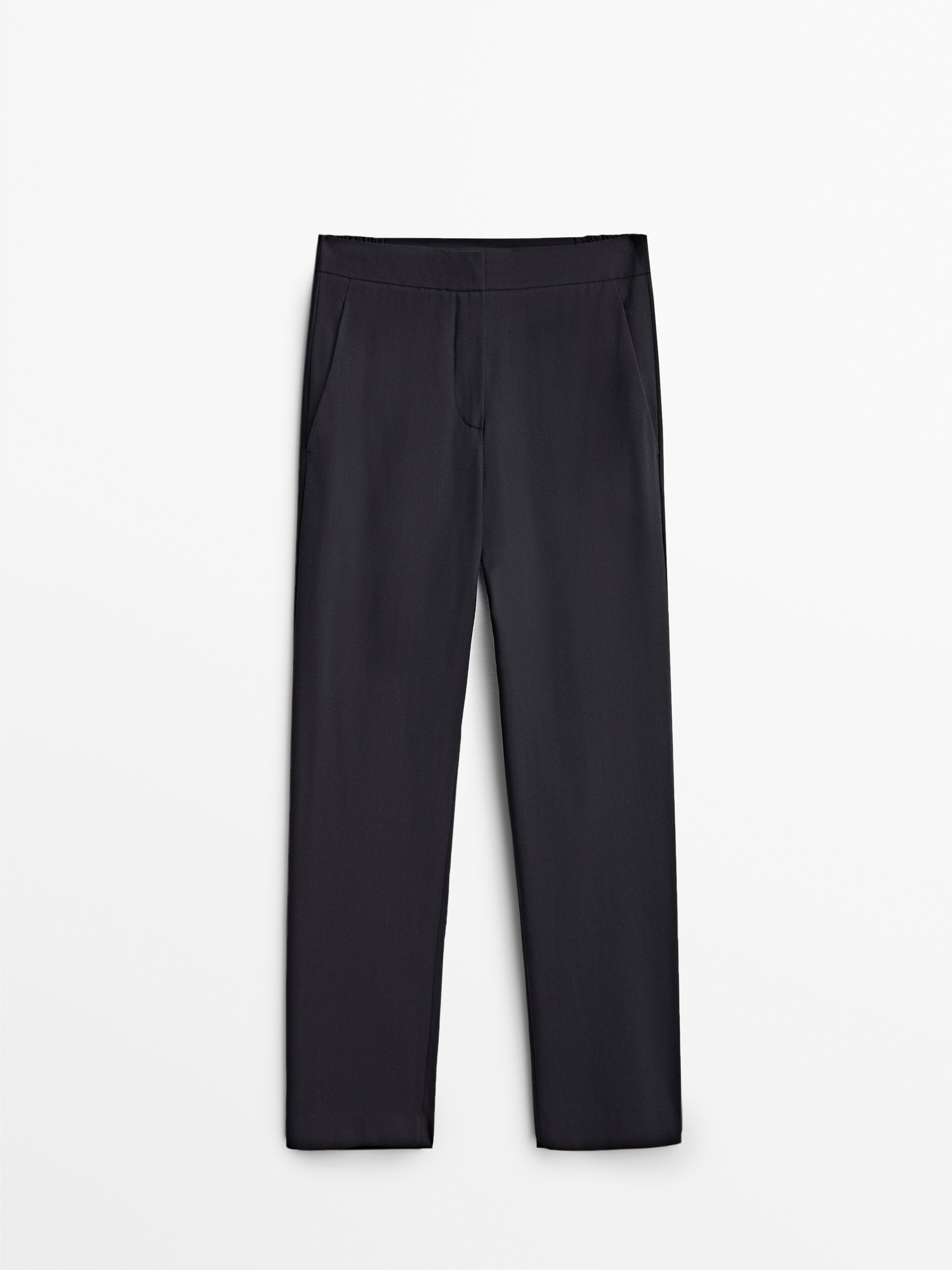 

Брюки женские Massimo Dutti 05012512401 синие 42, 05012512401