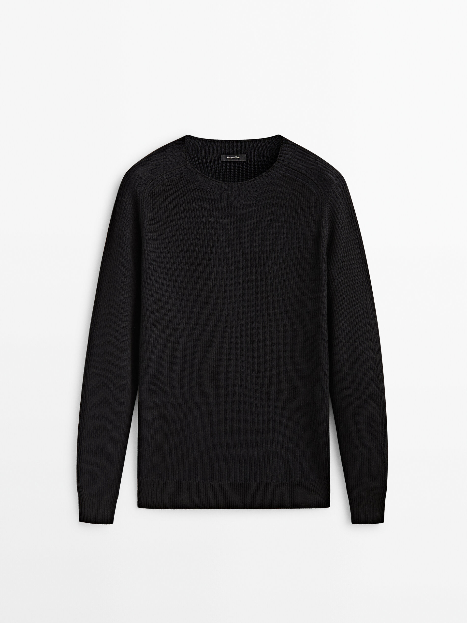 

Джемпер мужской Massimo Dutti 00916302800 черный S, 00916302800