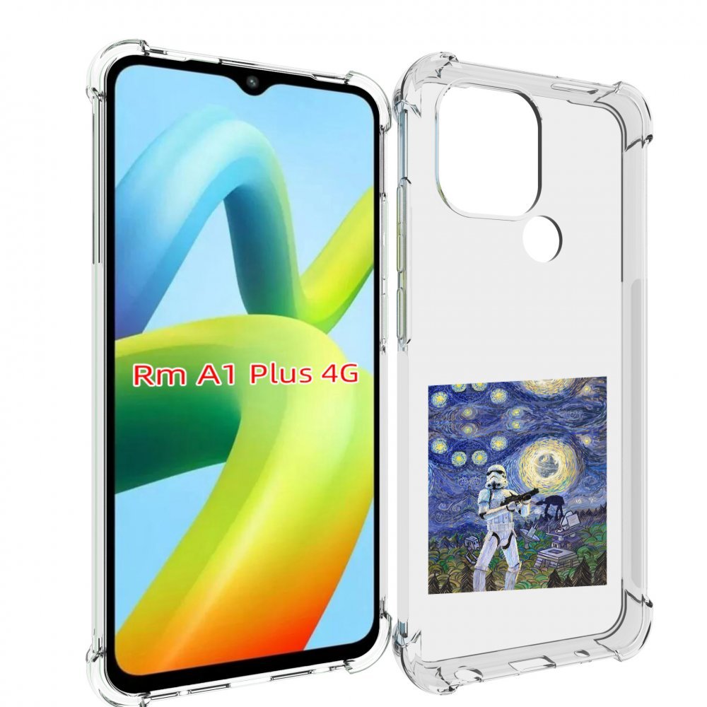 

Чехол MyPads star wars звездная ночь для Xiaomi Redmi A1 Plus +, Прозрачный, Tocco