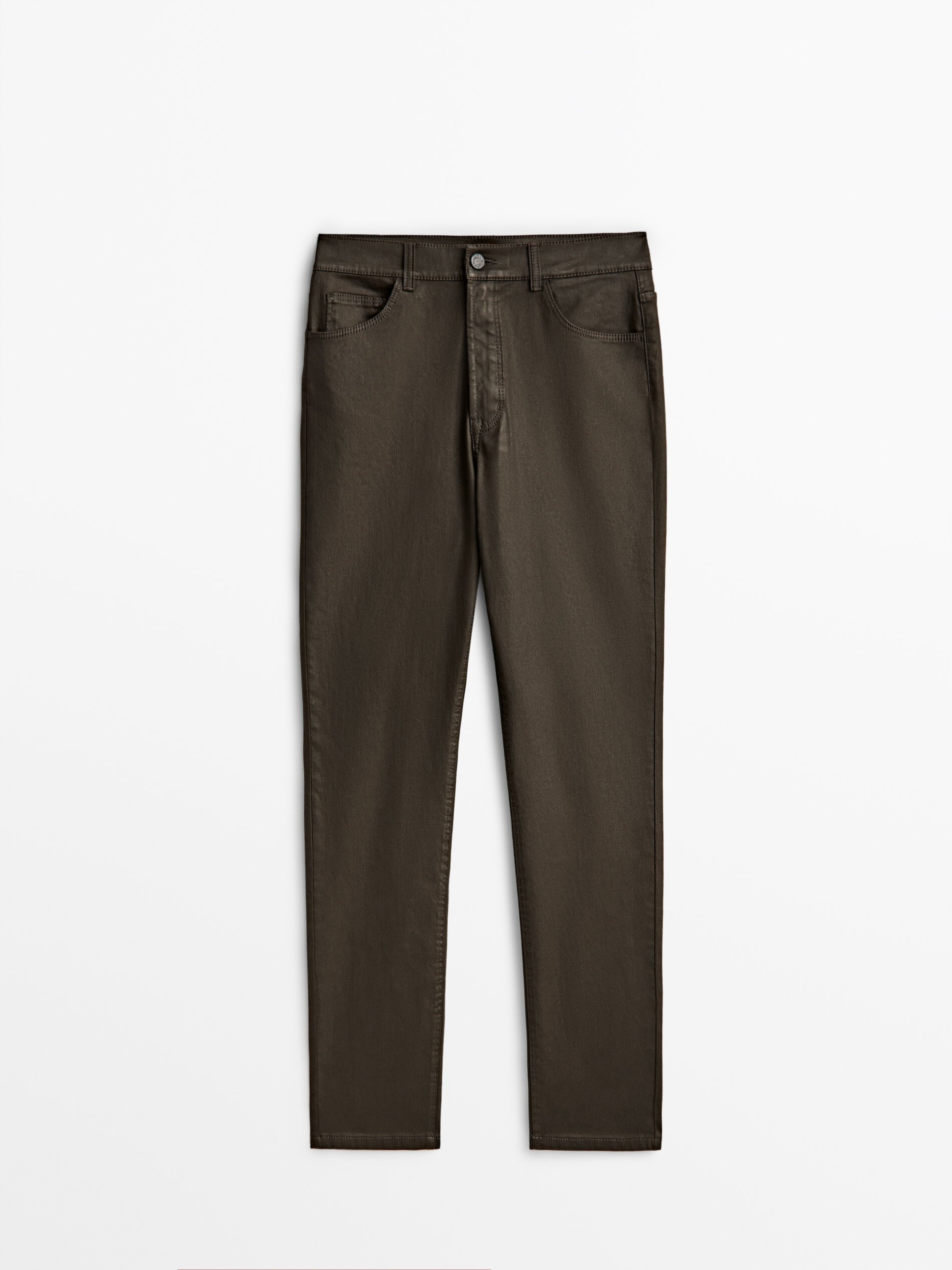 

Брюки женские Massimo Dutti 05052904716 коричневые 34, 05052904716