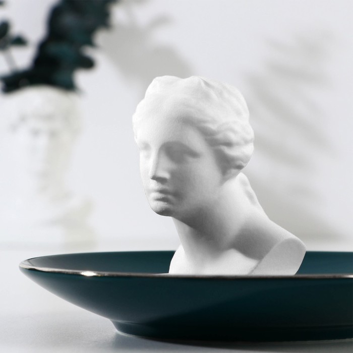 Подставка для зубочисток «Венера», белая, 4,5x7 см